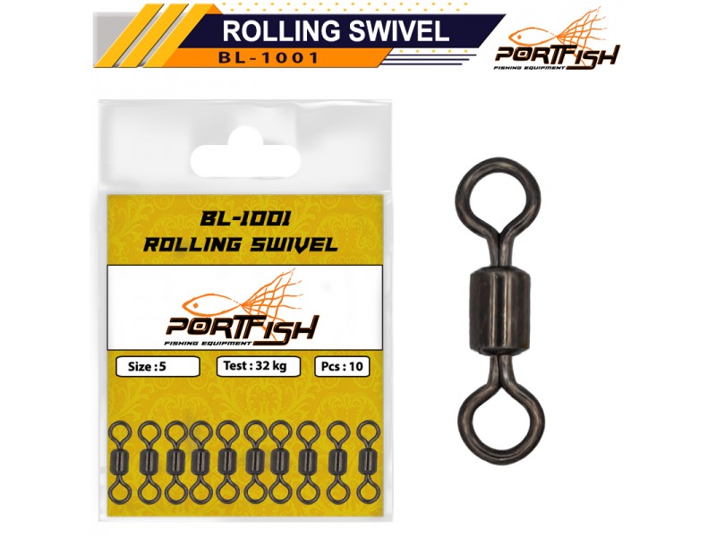 Port Fish  BL-1001 Bilyalı Fırdöndü No: 3-0 - 5li Paket