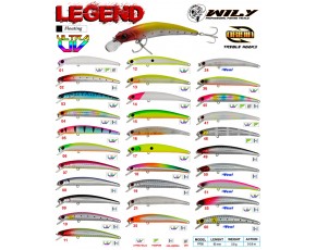 Wily Legend 9 cm Maket Balık 5.8 gr (0-0.6M) Renk: 10