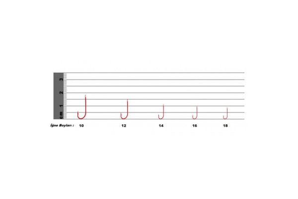 Effe 313R Kırmızı Carbon İğne