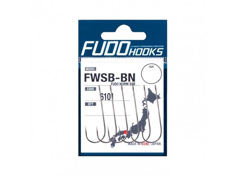 Fudo 6101 Worm SSB Black Nikel İğne No: 8