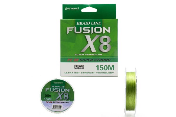 Remixon Fusion 150M X8 Green İp Misina 0,22 mm