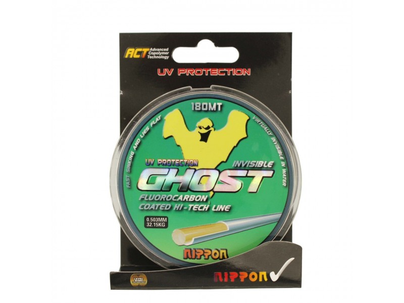 Nippon Ghost 180 Mt Fluoro Carbon Misina