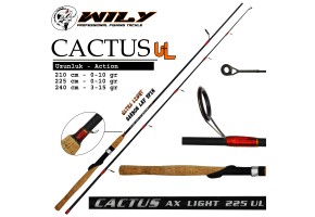 Wily Cactus 225 cm Lrf Kamış 0 - 10 gr