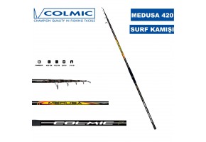 Colmic Medusa 4.20 Mt 250 Gr Surf Olta  Kamışı