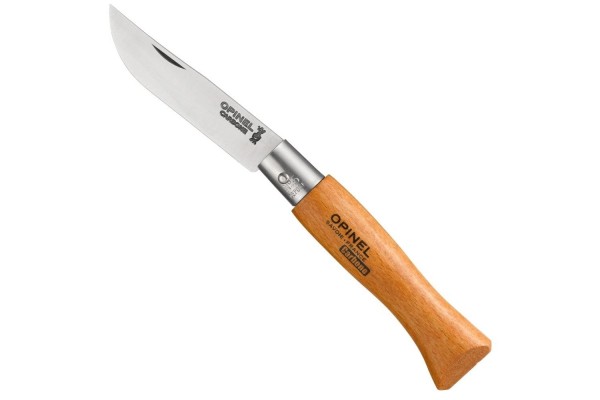 Opinel No 5 Kayın Saplı Karbon Çelik Çakı