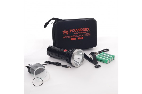 Powerdex PD-9900 3200Lümen 25W Şarjlı Fener