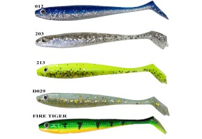 Remixon Paddle Shad 9cm (5 Adet) Levrek Silikon Color:012