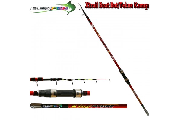 Eurofish Xtrail Boat 180 Mt 100-200 Gr Tekne Olta Kamışı