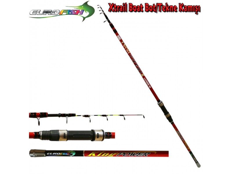 Eurofish Xtrail Boat 180 Mt 100-200 Gr Tekne Olta Kamışı