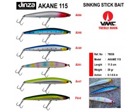 Jinza Akane 115 mm 20 gr Maket Balık Renk: A026