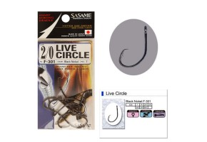 Sasame F-301 Live Circle Serisi Olta İğnesi 6/0 Numara