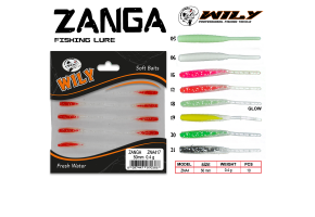 Wily Zanga Lrf Silikon Yem 5 cm 0.4 gr Renk: 05