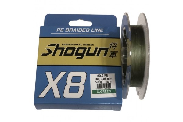 Shogun 8x İp Misina 0.16mm 150m