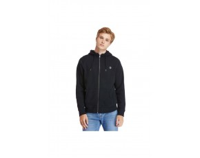 Timberland Brushed Back Full Zip Hoodie - Siyah