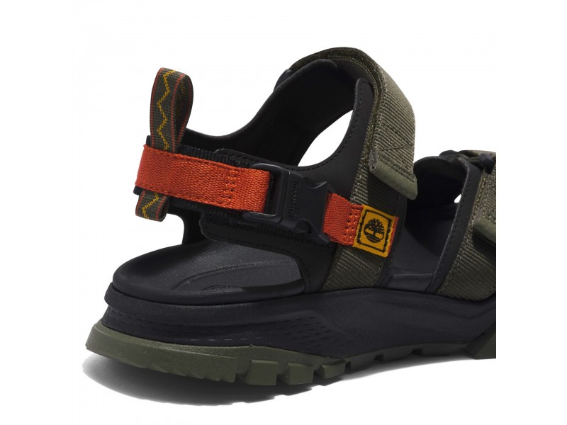 Timberland Erkek Garrison Trail Bantlı Gri Sandalet