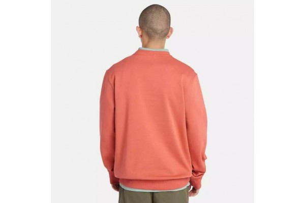 Timberland Linear Logo Crew Neck Erkek Sweatshirt