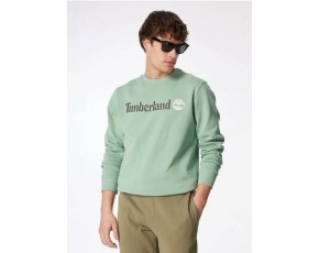 Timberland Linear Logo Crew Neck Erkek Sweatshirt