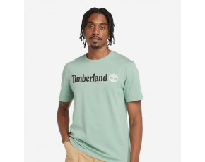 Timberland Kennebec River Linear Logo Erkek T-Shirt