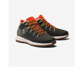 Timberland Mıd Lace Up Waterproof Sneaker Erkek Haki Spor Ayakkabı