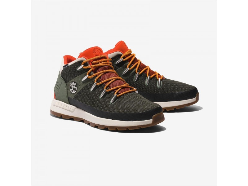 Timberland Mıd Lace Up Waterproof Sneaker Erkek Haki Spor Ayakkabı