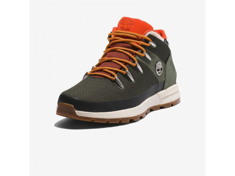 Timberland Mıd Lace Up Waterproof Sneaker Erkek Haki Spor Ayakkabı