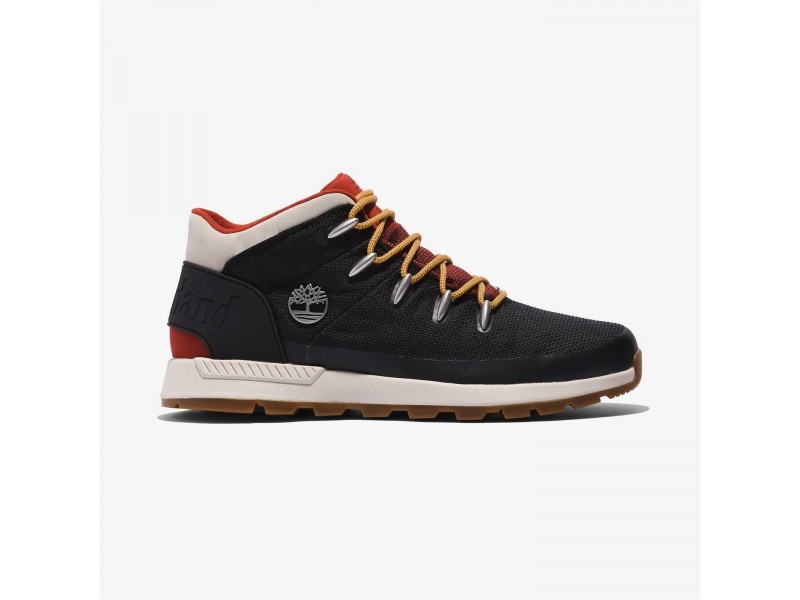 Timberland Mid Lace Up Waterproof Erkek Siyah Bot