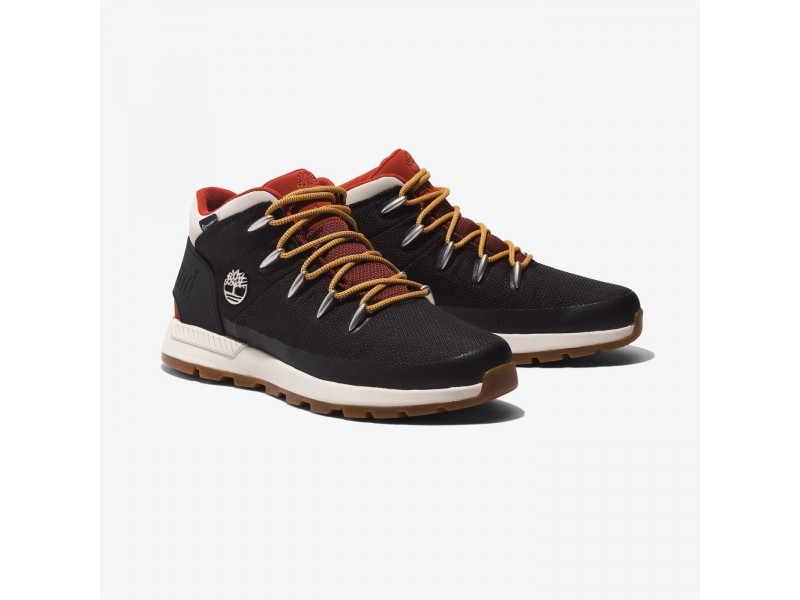 Timberland Mid Lace Up Waterproof Erkek Siyah Bot