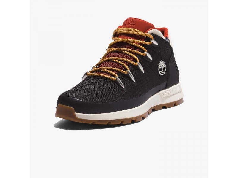 Timberland Mid Lace Up Waterproof Erkek Siyah Bot