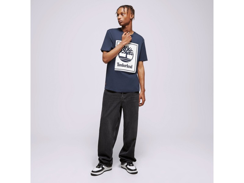 Timberland SS Stack Logo Tee Erkek T-Shirt