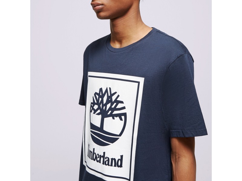 Timberland SS Stack Logo Tee Erkek T-Shirt