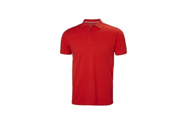 Helly Hansen Crew Polo Erkek T-shirt - Kırmızı