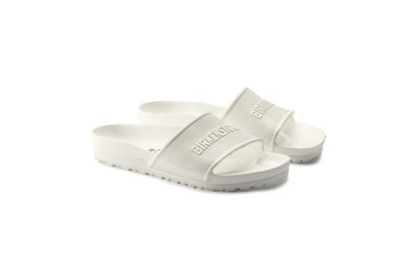 Birkenstock Barbados Eva Beyaz Erkek Terlik