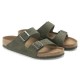 Birkenstock Arizona Vegan Desert Dust Yeşil Erkek Terlik