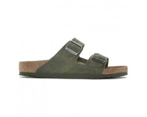 Birkenstock Arizona Vegan Desert Dust Yeşil Erkek Terlik