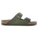 Birkenstock Arizona Vegan Desert Dust Yeşil Erkek Terlik