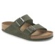 Birkenstock Arizona Vegan Desert Dust Yeşil Erkek Terlik