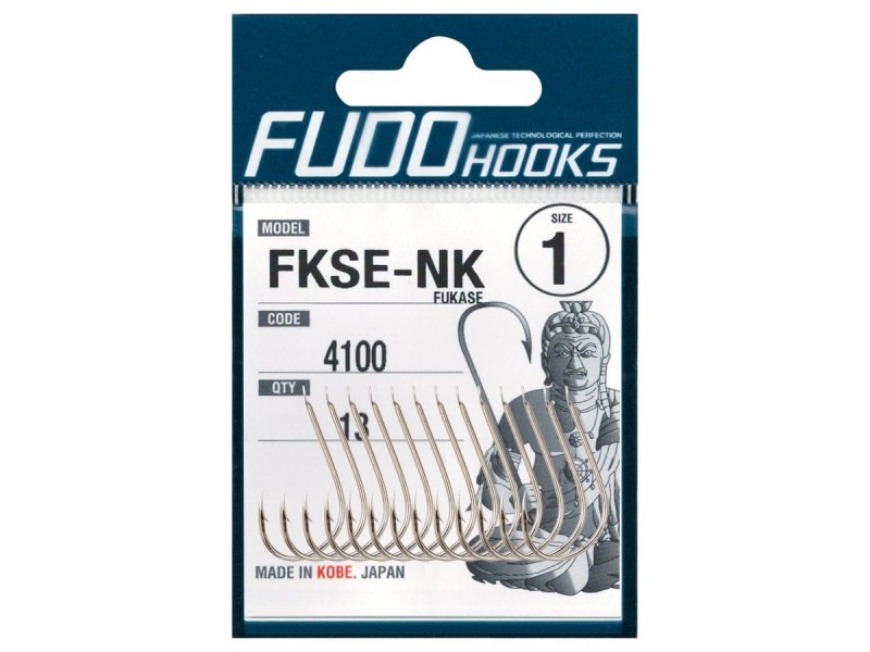 Fudo 4101 Fukase Black 1 Numara Nikel İğne