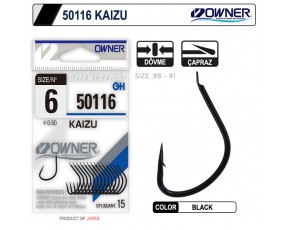 Owner 50116 Kaizu Black İğnes 1 Numara