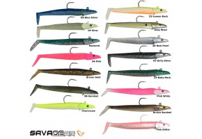 Savage gear Sandeel 12.5 cm 23 gr 2+1 Adet Sahte Balık Renk: Mackerel