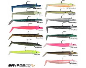 Savage gear Sandeel 12.5 cm 23 gr 2+1 Adet Sahte Balık Renk: Mackerel