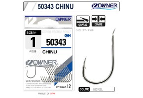 Owner 50343 Chinu White 1/0 Numara Olta İğnesi