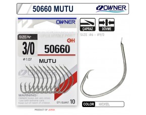 Owner 50660 Mutu White Olta İğnesi No:4